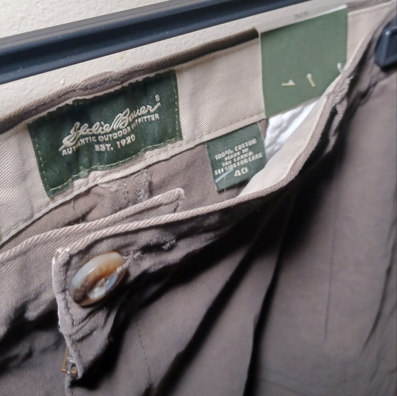 Eddie Bauer MEN'S SIDE ELASTIC PLEATED SHORTSANTIC OUTDOOR 40w - Picture 3 of 6